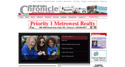 Desktop Screenshot of glencoenews.com